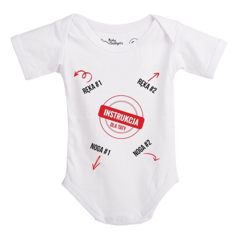 Baby Instructions body z instrukcją tu ręka noga Baby Instructions body z instrukcją tu ręka noga