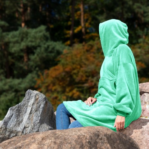 Bluzair Koco Bluza Oversize z Kapturem Polska XXL Bluzair Koco Bluza Oversize z Kapturem Polska XXL