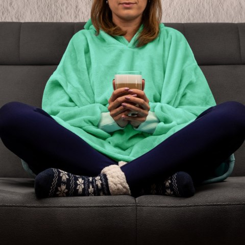 Bluzair Koco Bluza Oversize z Kapturem Polska XXL Bluzair Koco Bluza Oversize z Kapturem Polska XXL