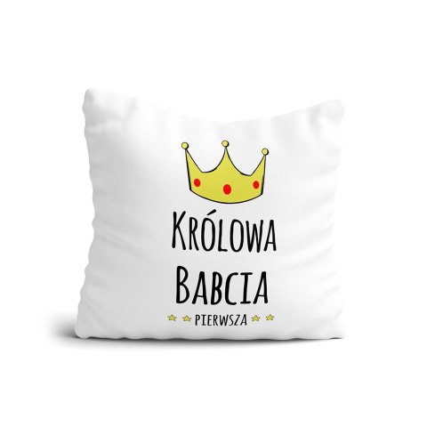 Poduszka Królowa Babcia pierwsza Poduszka Królowa Babcia pierwsza