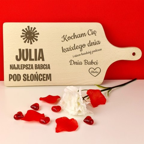 Deska Kocham cię każdego dnia z imieniem i podpisem Deska Kocham cię każdego dnia z imieniem i podpisem
