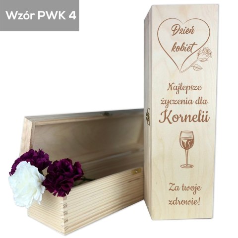 Skrzynka na wino Najlepsze życzenia Skrzynka na wino Najlepsze życzenia