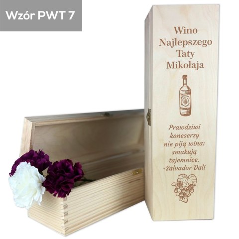 Skrzynka na wino Najlepszego taty Skrzynka na wino Najlepszego taty
