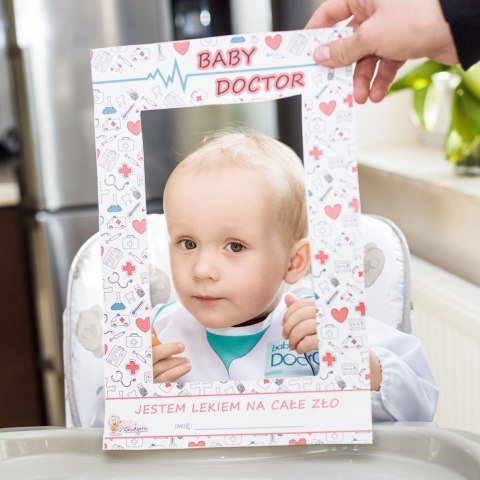 Baby Doctor Śliniak z Rękawami Baby Doctor Śliniak z Rękawami