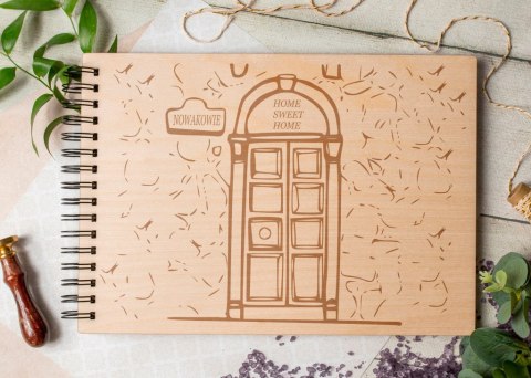 Album drewniany rodzinny grawer,22x30cm poziom DB3 Album drewniany rodzinny grawer,22x30cm poziom DB3