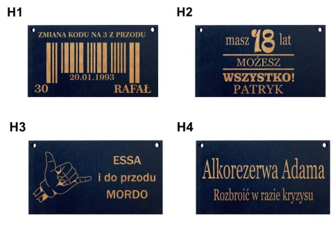 Alkoklatka klatka skrzynka na butelkę z Twoim grawerem HEXA Alkoklatka klatka skrzynka na butelkę z Twoim grawerem HEXA