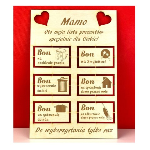 Bon dla mamy prezent Bon dla mamy prezent