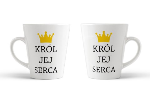 Kubek latte Król jej serca Kubek latte Król jej serca