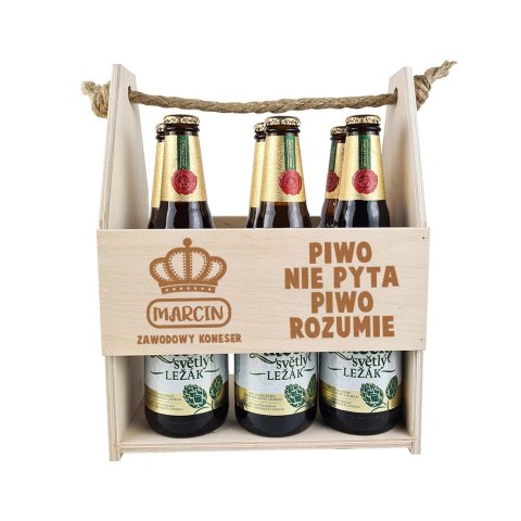 Nosidełko Piwo nie pyta piwo rozumie z imieniem Nosidełko Piwo nie pyta piwo rozumie z imieniem