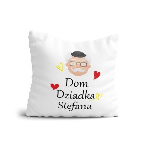 Poduszka Dom Dziadka Z imieniem Poduszka Dom Dziadka Z imieniem