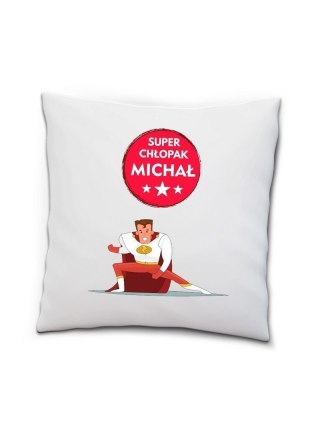 Poduszka Super Chłopak z imieniem