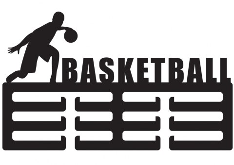 Wieszak na medale - Basketball dla koszykarza Wieszak na medale - Basketball dla koszykarza