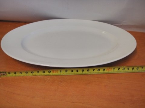 Półmisek 6szt. biała porcelana 28cm TUŁOWICE Półmisek 6szt. biała porcelana 28cm TUŁOWICE