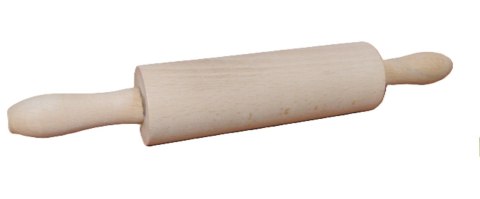 Wałek do ciasta drewniany 24cm W2 Wałek do ciasta drewniany 24cm W2