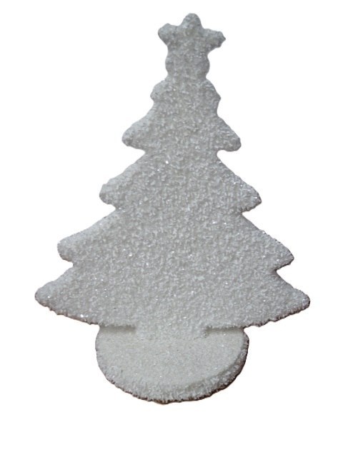 Choinka biała JEŻYK 20cm 2242 Choinka biała JEŻYK 20cm 2242