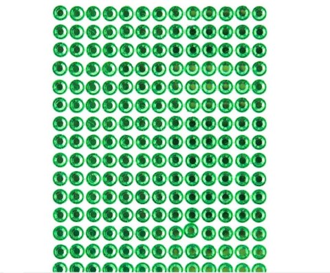 Cyrkonie na blistrze 352szt. zielone | DC-2008 Cyrkonie na blistrze 352szt. zielone | DC-2008