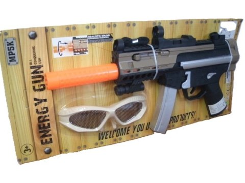 Pistolet na baterie + okulary na blistrze 29296 Pistolet na baterie + okulary na blistrze 29296