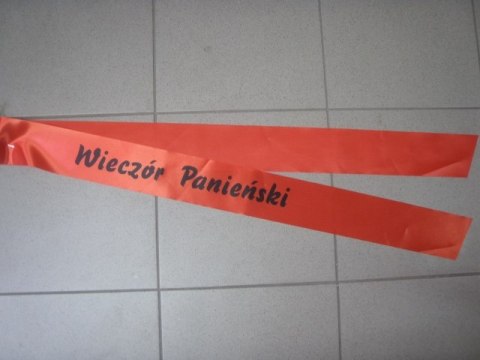 Szarfa wieczór panieński | 1656 Szarfa wieczór panieński | 1656