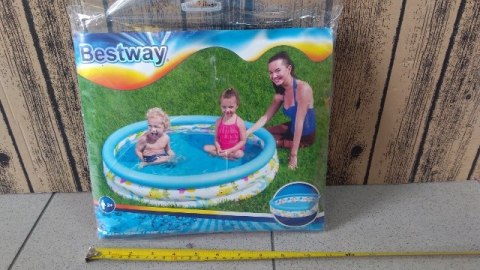 Basen dmuchany 122x25 3-ringi BESTWAY 51009 Basen dmuchany 122x25 3-ringi BESTWAY 51009