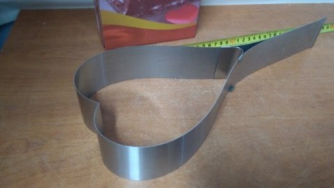 Forma regulowana do ciasta tort serce 16-30 cm MB11785 Forma regulowana do ciasta tort serce 16-30 cm MB11785