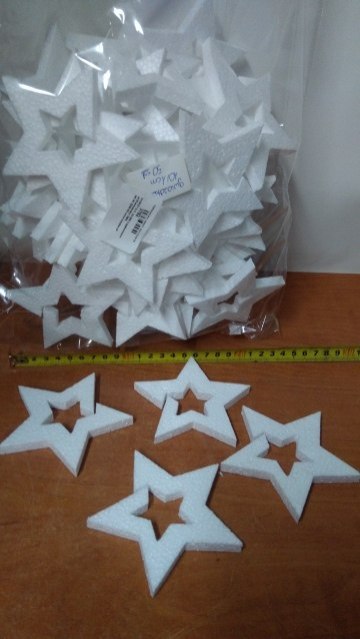 Gwiazda 30szt. styropianowa 10/1 | 3792 Gwiazda 30szt. styropianowa 10/1 | 3792