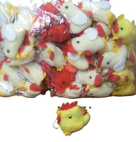 Brelok zawieszka 12szt. KURA | SN0089 Brelok zawieszka 12szt. KURA | SN0089