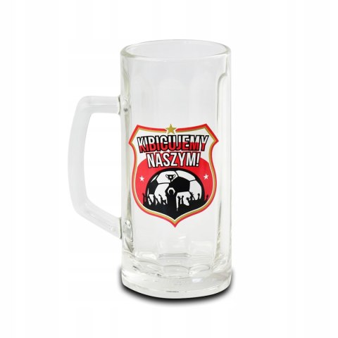 Kufel 500ml KIBICUJEMY NASZYM Kufel 500ml KIBICUJEMY NASZYM