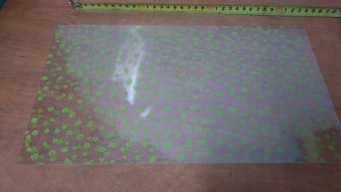 Worek celofan 25szt. 20x35 ZIELONE KWIATY Worek celofan 25szt. 20x35 ZIELONE KWIATY
