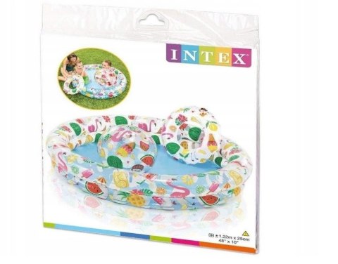 Basen dmuchany 122x25+piłka+koło 59460 INTEX Basen dmuchany 122x25+piłka+koło 59460 INTEX