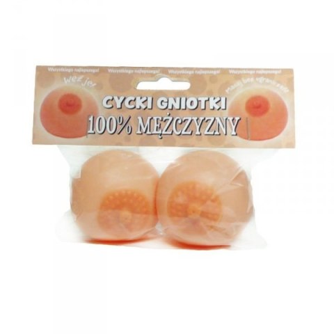 Cycki gniotki 2szt dla 100% MĘŻCZYZNY Cycki gniotki 2szt dla 100% MĘŻCZYZNY