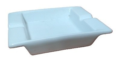 Popielniczka 12x10 biała porcelana 12szt 5D04 Popielniczka 12x10 biała porcelana 12szt 5D04