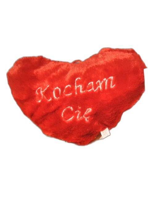 Poduszka serce KOCHAM CIĘ Poduszka serce KOCHAM CIĘ