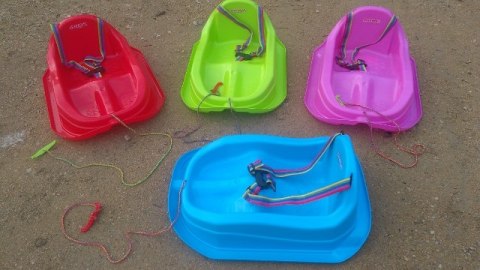 Sanki plastikowe mini Sanki plastikowe mini