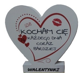 Serce stojące KOCHAM CIĘ KAŻDEGO DNIA..... Serce stojące KOCHAM CIĘ KAŻDEGO DNIA.....