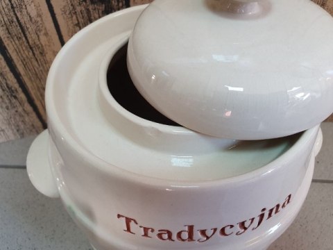 Beczka ceram hermetycznie zamykana 5l. TRADYCYJNA KISZONKA Beczka ceram hermetycznie zamykana 5l. TRADYCYJNA KISZONKA