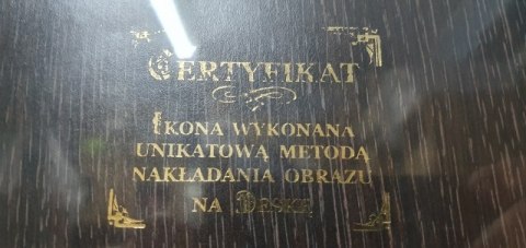 Obraz ikona 25x18 MATKA BOSKA CZĘSTOCHOWSKA Obraz ikona 25x18 MATKA BOSKA CZĘSTOCHOWSKA