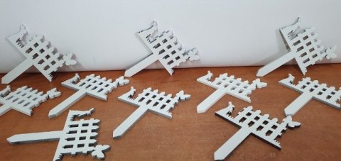 Ozdobny pik mini 10szt DOMEK,KLATKA 3304 Ozdobny pik mini 10szt DOMEK,KLATKA 3304