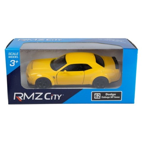 Auto metalowe RMZ - Dodge Challenger SRT Demon Yellow K-875 Auto metalowe RMZ - Dodge Challenger SRT Demon Yellow K-875