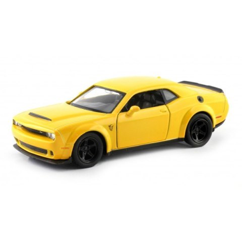 Auto metalowe RMZ - Dodge Challenger SRT Demon Yellow K-875 Auto metalowe RMZ - Dodge Challenger SRT Demon Yellow K-875