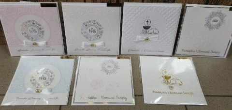 Karnet kwadrat PAMIĄTKA I KOMUNII ŚWIĘTEJ Karnet kwadrat PAMIĄTKA I KOMUNII ŚWIĘTEJ