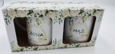 Kpl.2 kubków ŻONA/MĄŻ Kpl.2 kubków ŻONA/MĄŻ