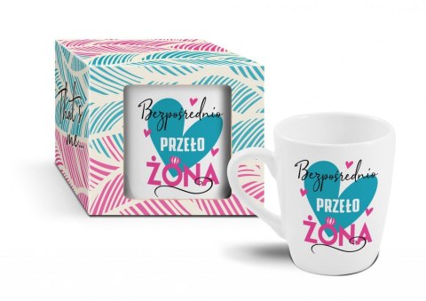 Kubek baryłka 300ml Babskie sprawy ''Bezpośrednia przełoŻona" Kubek baryłka 300ml Babskie sprawy ''Bezpośrednia przełoŻona"