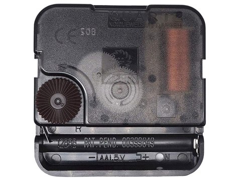 Mechanizm do zegara kwarcowego ściennego cichy 5szt 01717 Mechanizm do zegara kwarcowego ściennego cichy 5szt 01717