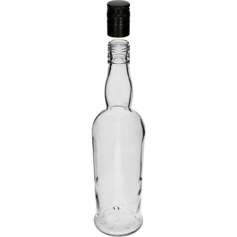 Butelka kapitańska 700 ml z zakrętką Butelka kapitańska 700 ml z zakrętką