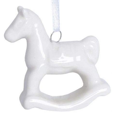 Zawieszka koń ceramiczny 24 szt. 7391 Zawieszka koń ceramiczny 24 szt. 7391