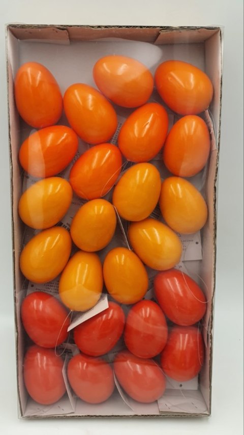 Jajka 24szt POMARAŃCZOWE M92205 Jajka 24szt POMARAŃCZOWE M92205