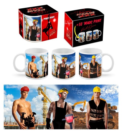 Kubek magiczny Boss 300ml - Robotnicy XXX SHOW Kubek magiczny Boss 300ml - Robotnicy XXX SHOW