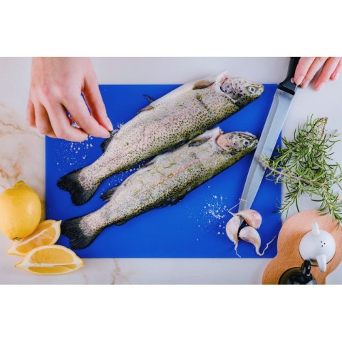 Mata do krojenia ryb 33x24cm NIEBIESKA HACCP Mata do krojenia ryb 33x24cm NIEBIESKA HACCP