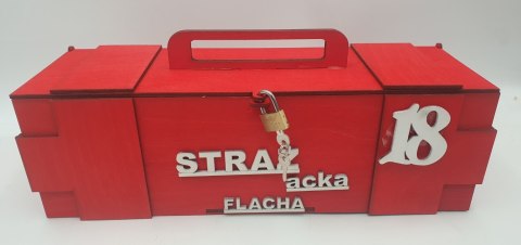 Skrzynka na alkohol STRAŻacka FLACHA "18" Skrzynka na alkohol STRAŻacka FLACHA "18"