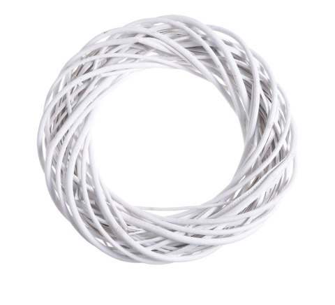Wianek biały 35cm | 42CAN80518-35_W Wianek biały 35cm | 42CAN80518-35_W